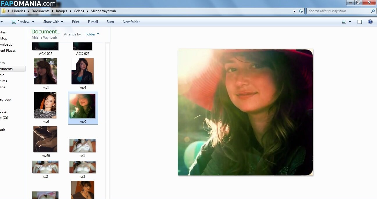 Milana Vayntrub ヌード 流出写真 #2