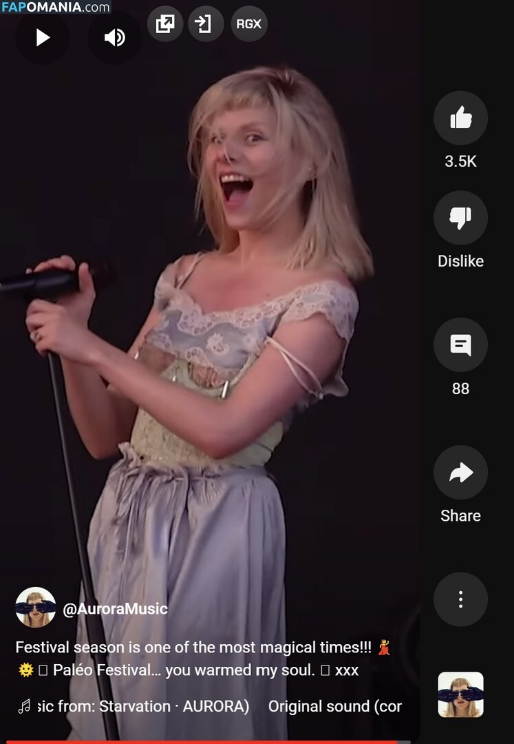 Aurora Aksnes / auroramusic / singer ヌード OnlyFans  流出写真 #200