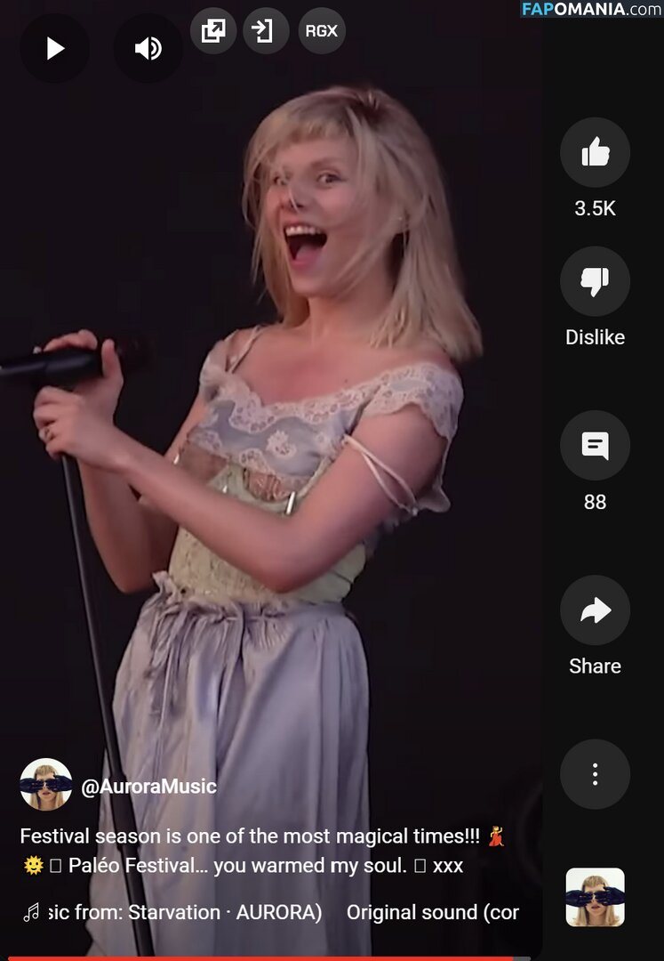 Aurora Aksnes / auroramusic / singer ヌード OnlyFans  流出写真 #202
