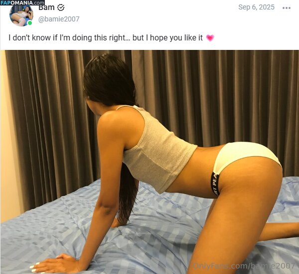 bamie07 / bamie2007 ヌード OnlyFans  流出写真 #3