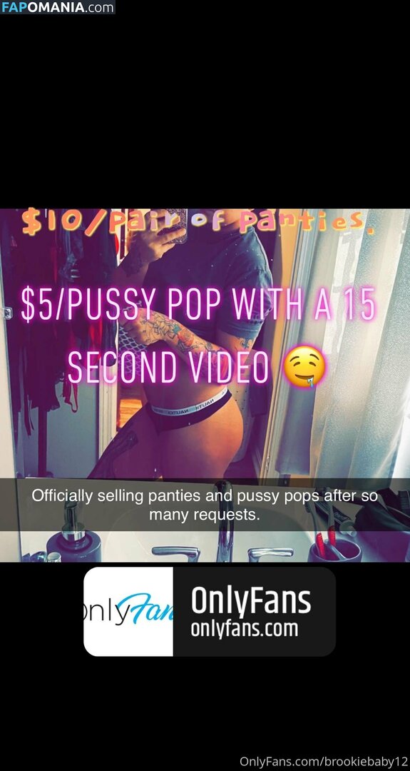 brookiebaby12 / tattooedbrat12 ヌード OnlyFans  流出写真 #15
