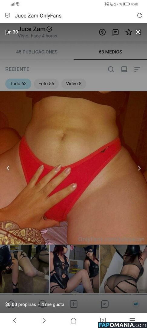Juce Zam / julissazan / yucezam ヌード OnlyFans  流出写真 #4