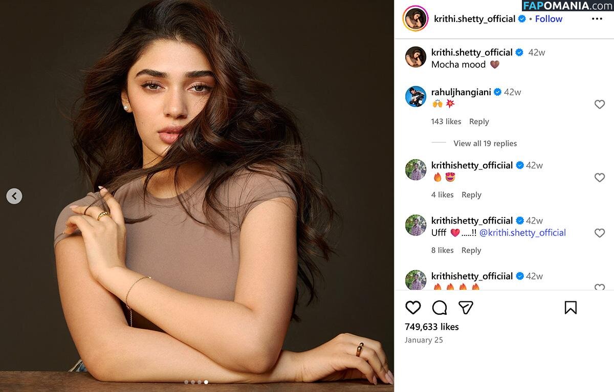 Krithi Shetty ヌード OnlyFans  流出写真 #9