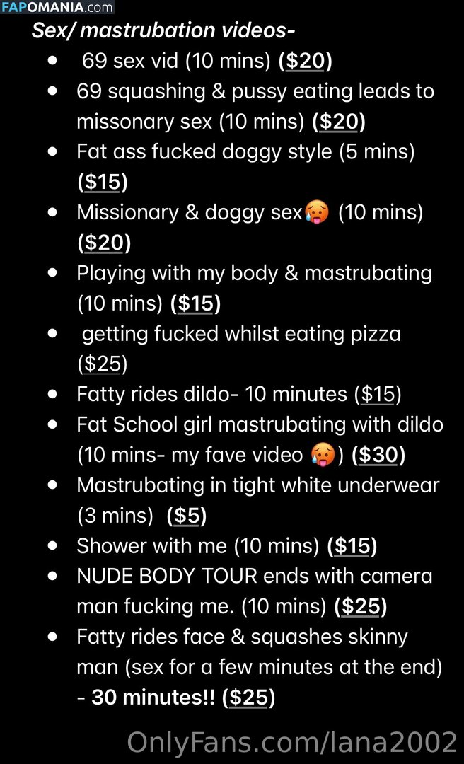 lana2002 / lana2002_xx ヌード OnlyFans  流出写真 #15