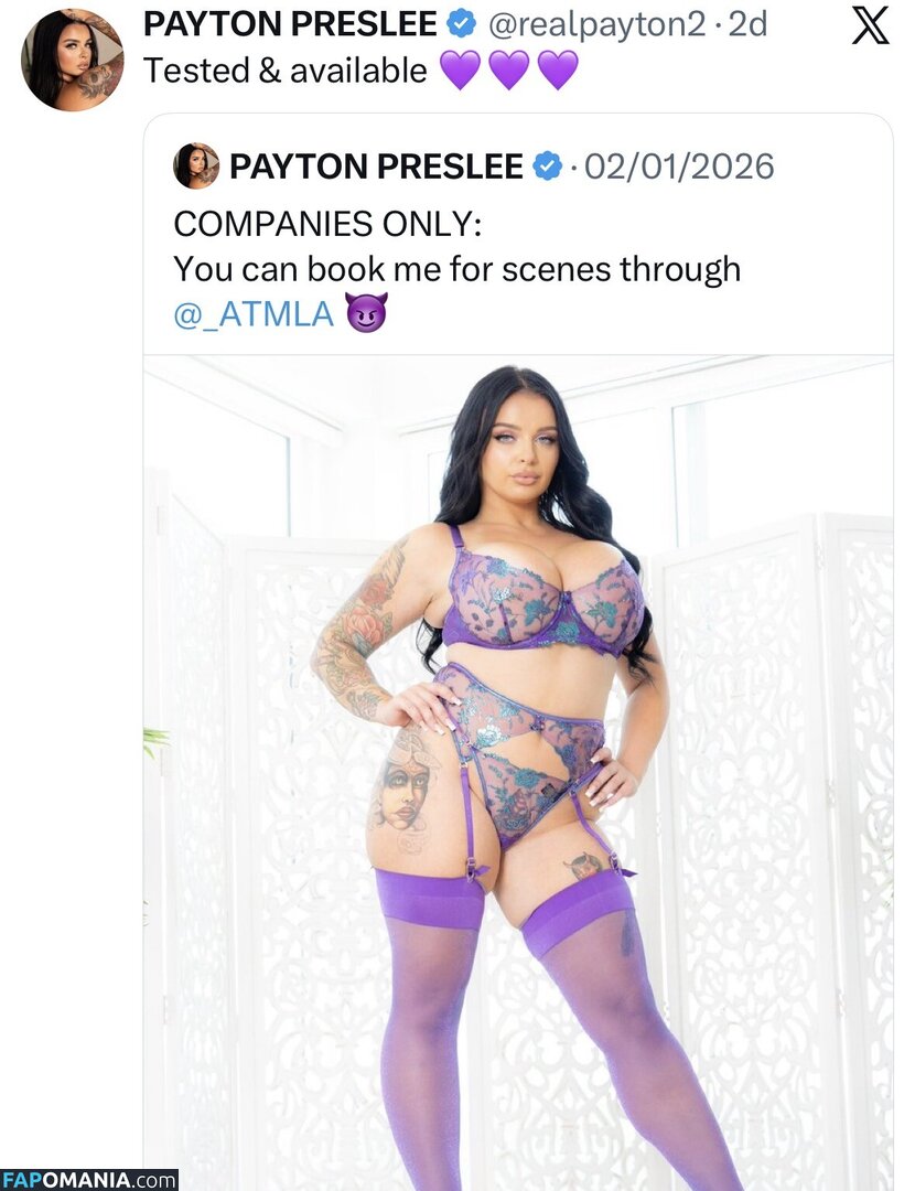 Payton Preslee / paytonpresle / paytonpreslee ヌード OnlyFans  流出写真 #555