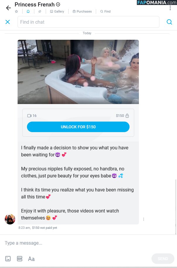 PrincessFrenxh / princesssfrenxh ヌード OnlyFans  流出写真 #1